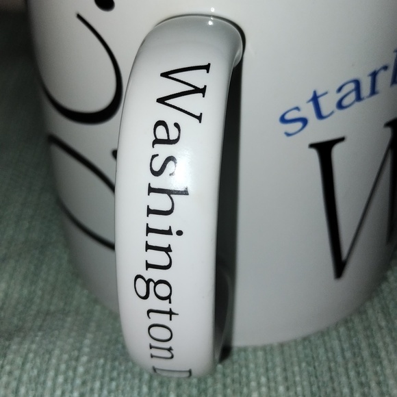 Vintage Starbucks Cory Mug series-Washington DC.  Large mug.  Capitol pictured. - Picture 2 of 7